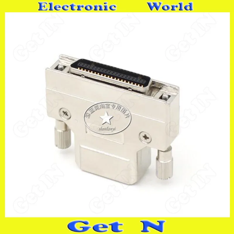 30pcs FMC50M-AS SCSI Connector Iron Shell HPCN50 Pin Crimping Male End Interface Cable Plug | Обустройство дома