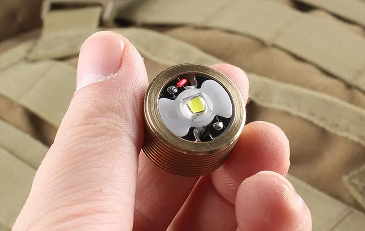 Конвой S2+ черный Cree XML2 U2-1A AMC7135* 3 2-группа 3/5 режим EDC светодиодный фонарик