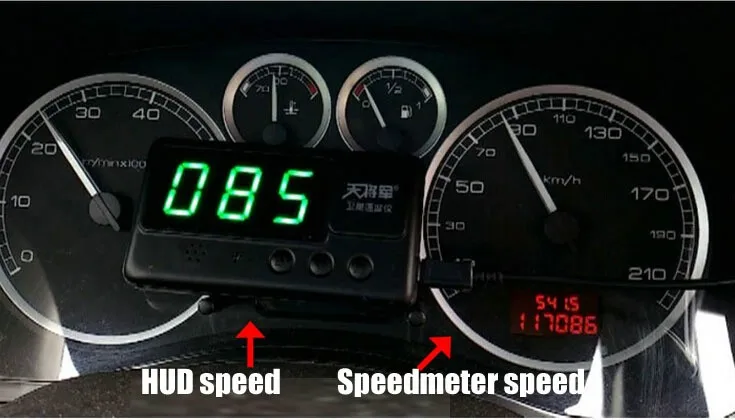 C60 gps HUD головок вверх дисплей скорости дисплей с счетчиком скорости Предупреждение скорости