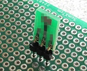 100 шт. SOT23 SOT23-3 поворот SIP3 DIP 0,95 мм Шаг Зенер диод MOS транзистор IC адаптер гнездо/адаптер пластина PCB