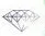 3CT/шт Подушки Форма блеск имитировать diamond женский брак Серьги SOLID 18 К белого золота Серьги шпильки для невесты