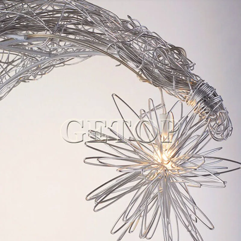 ZX Новая креативная светодиодная люстра со Звездной луной волшебный блеск