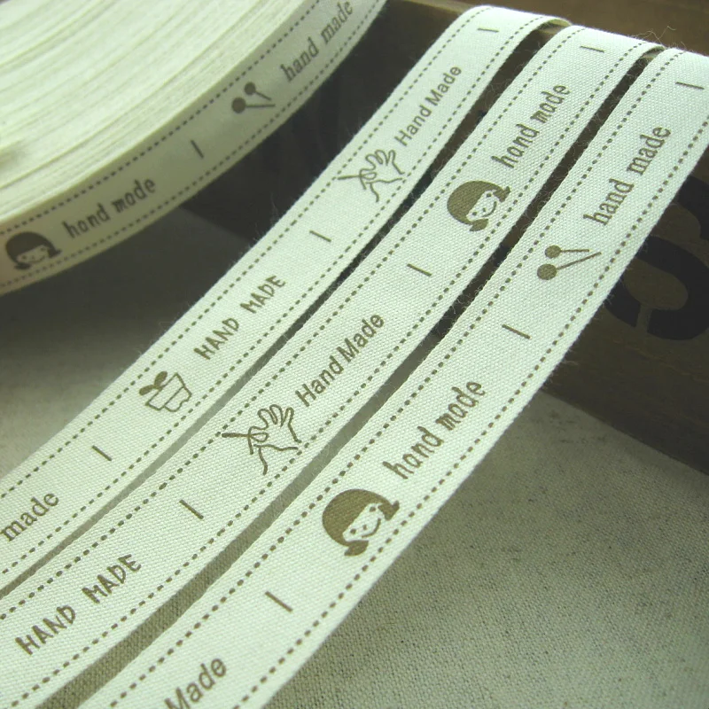 Мин. заказ $5 (смешанный заказ) Бесплатная доставка ZAKKA хлопок этикетки 1.5 см ширина