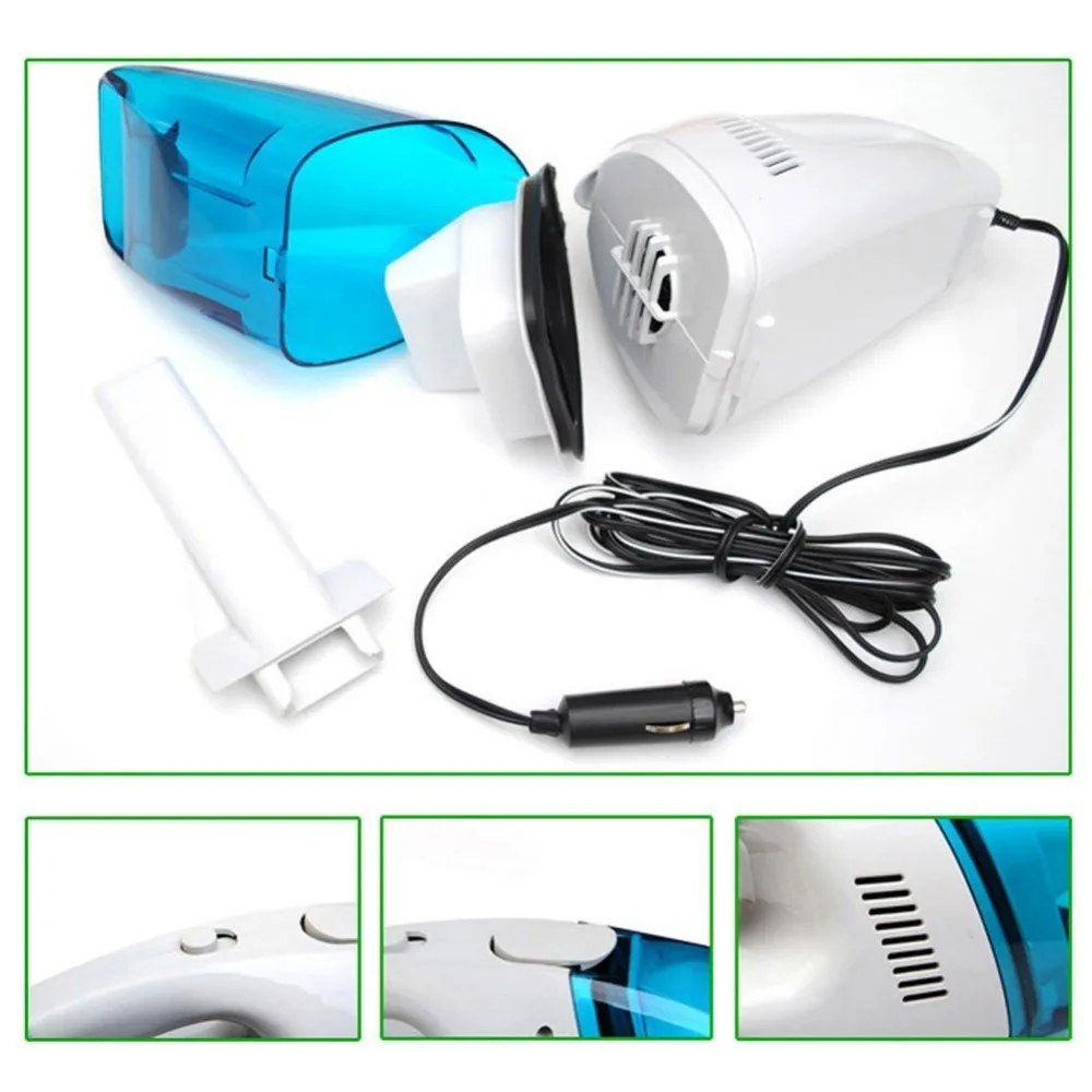 Free Shipping CV100 Portable 48W Pro Vacuum Cleaner Car Dust Collector Cleaning Dry Wet Amphibious with 6.5 Foot Cable | Автомобили и