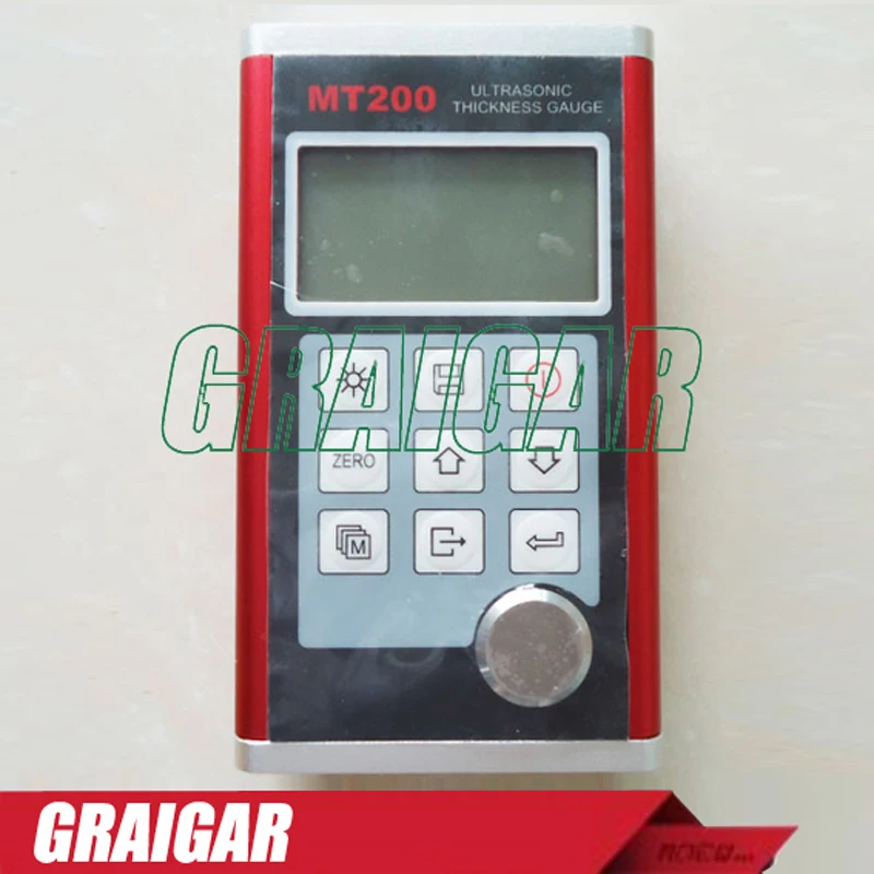 

MT200 Ultrasonic Thickness Gauge Tester 0.75~300mm (in Steel)