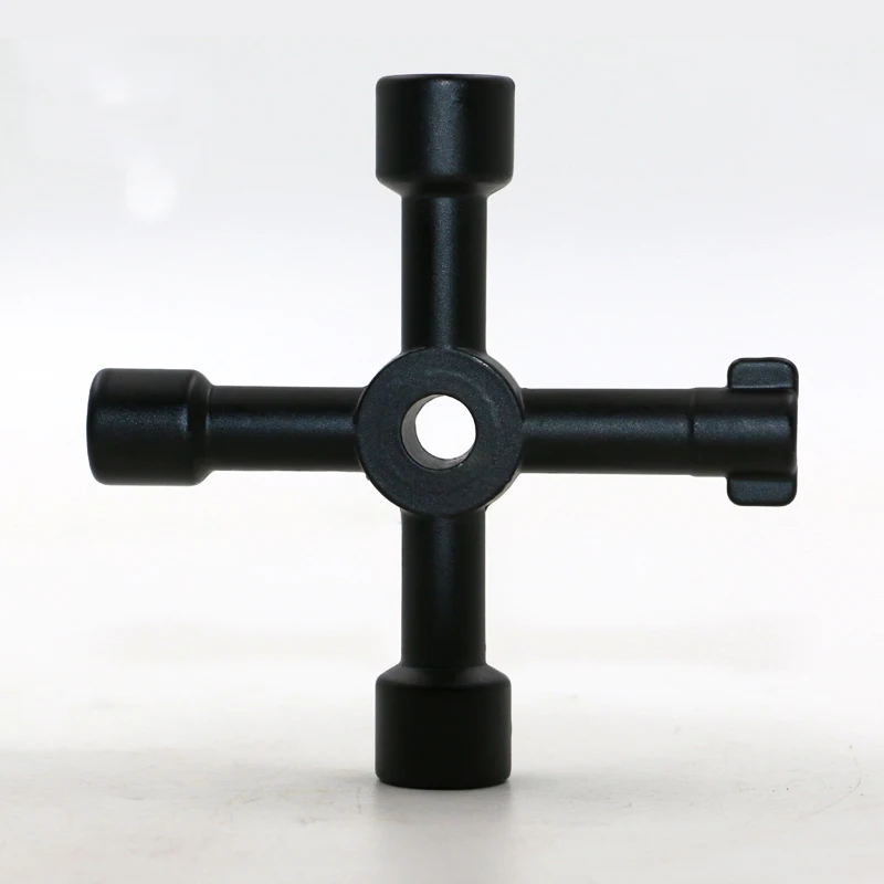 Cross Triangle KEY for Train Electrical Elevator Cabinet Valve Alloy Triangle/Square images - 6