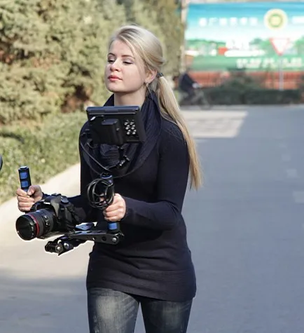 DSLR Rig Movie Kit плечевой держатель легко для съемки камеры/DV 6D 5D Mark III 5DIV 6D D810 D610 D700 D800