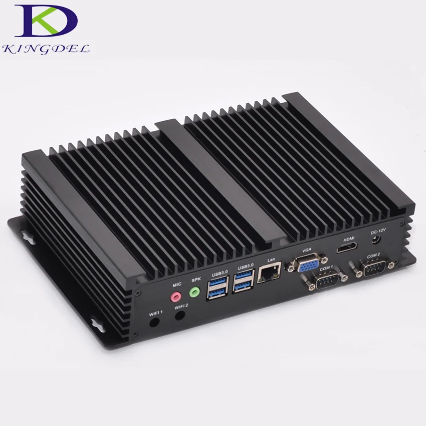 Безвентиляторный Barebone i3 i5 мини промышленный ПК Win10 3 года гарантии Nuc компьютер Intel