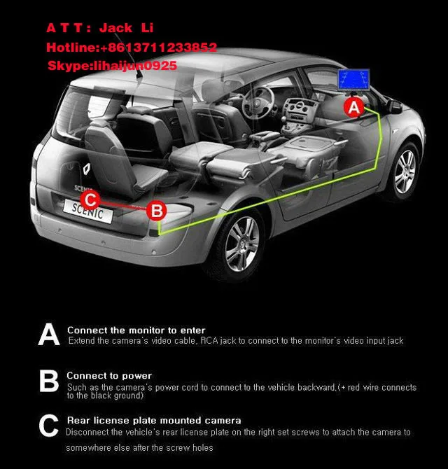 CCD Автомобильная камера заднего вида для Nissan QASHQAI X-TRAIL для Citroen C4 C5 C-Triomphe/для peugeot 307cc Pathfinder Dualis