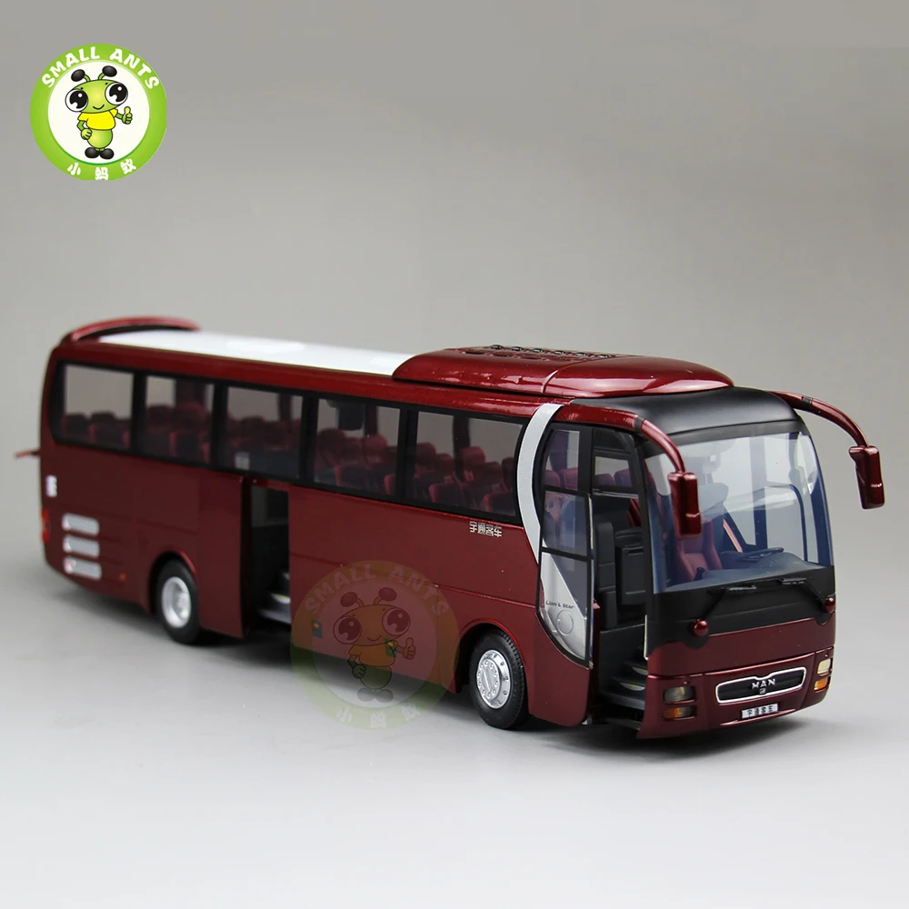 1/42 масштабная модель автобуса человек Львиная звезда Yutong ZK6120R41 литая модель автобуса автомобиль игрушки подарки