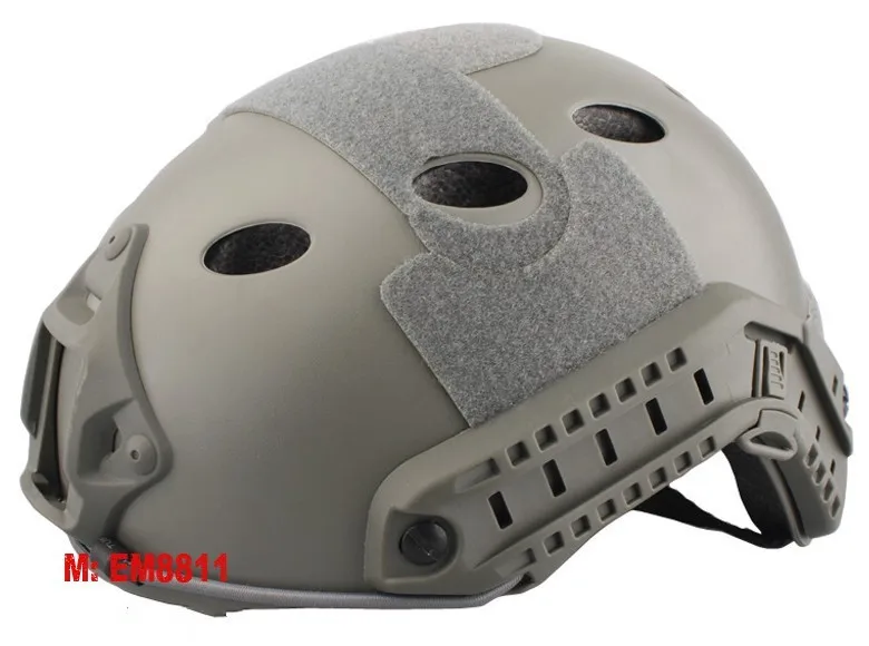 Полный 15 цветов Emerson Быстрый Шлем с защитными Goggle Pararescue Тип прыжка тактический военный шлем