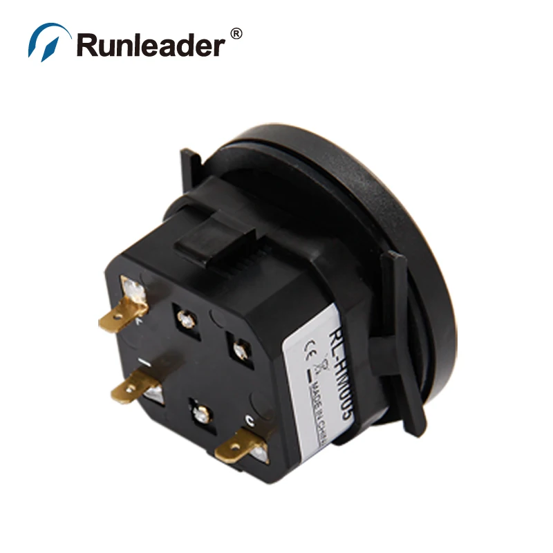 Runleader DC В 4,5-90 в сброс ЖК-дисплей круглый счетчик часов для трактора снегоход аэратор генератор Румпель ATV Снегоуборщик