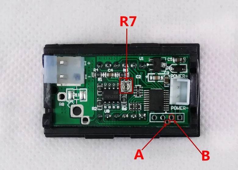 RD 0,5" Цифровой амперметр APM dc 0-50A 4 провода трехзначный измеритель тока панель с шунтом светодиодный дисплей Цвет [3 шт./лот]