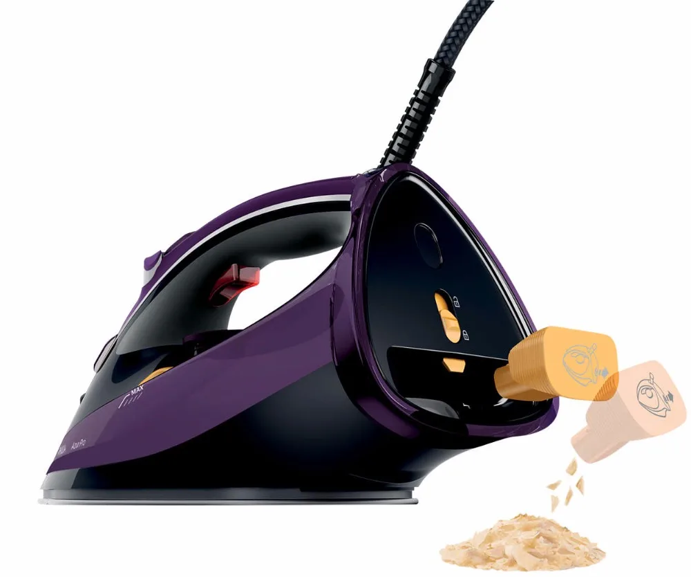 Philips Azur Pro Паровой утюг 3000 Вт 50 г/мин паровой удар 220 г Подошва T-ionicGlide