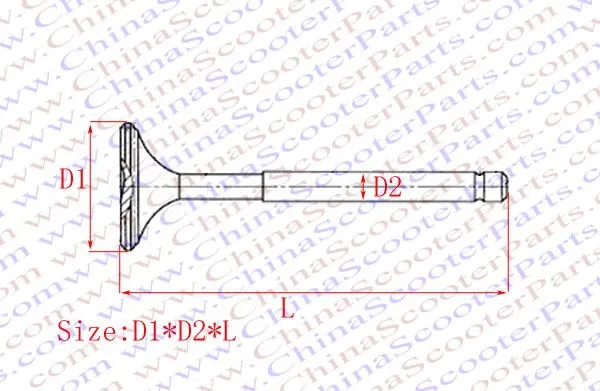 GY6 120CC 52 мм Головка блока цилиндров в сборе с клапаном 139QMB Jonway Jmstar Baotian скутер запчасти