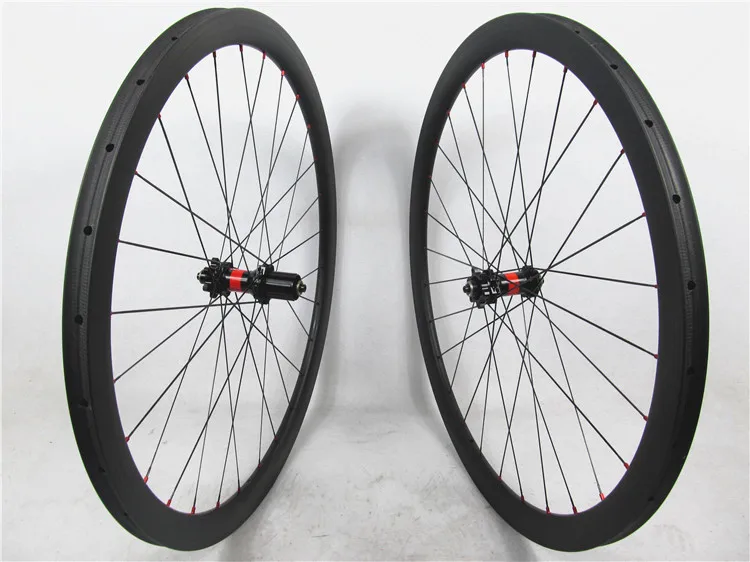 DT 240s прямые тянущиеся 6 болтов Углеродные циклокросс колеса Трубчатые 38 мм CX