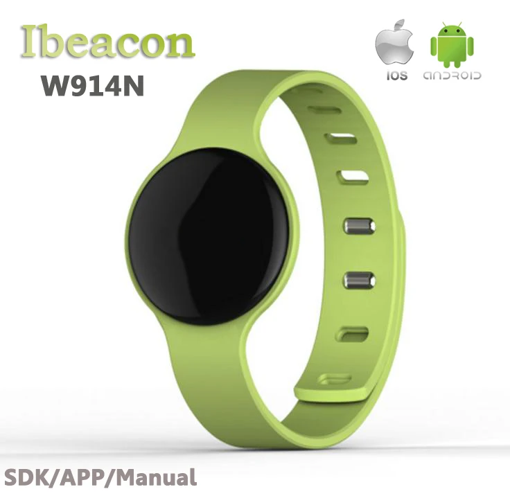 Ремешок на запястье ibebeacon синего/зеленого/черного цвета с Bluetooth Ibeacon в скандинавском стиле, бесплатная доставка от AliExpress RU&CIS NEW