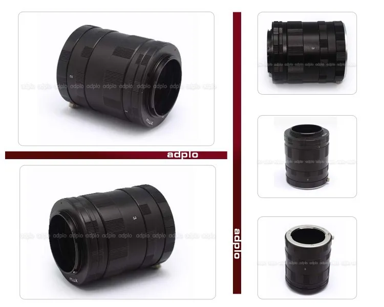 Adplo макро расширителей Автофокус AF Macro костюм для Olympus для Panasonic Micro 4/3 крепление Камера объектив OM-D E-M1 E-M5 GX7 GF6 GH3