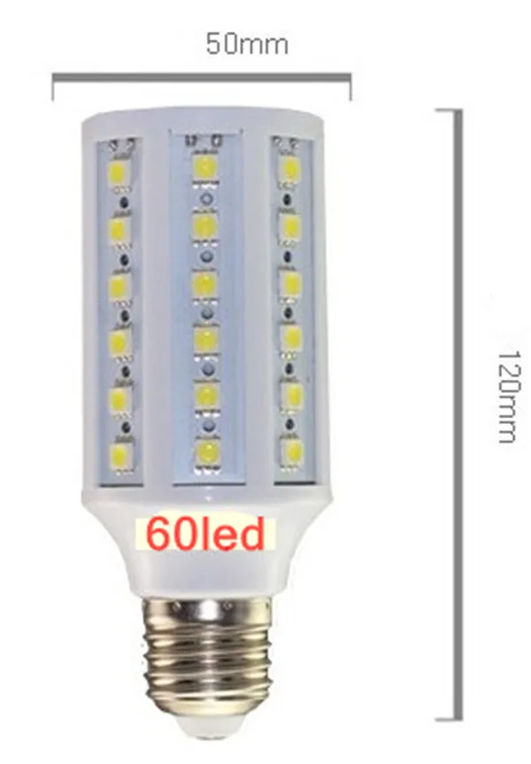 Светодиодный светильник-кукуруза 5050 SMD 25 Вт 132 светодиодный светильник E27 360 градусов высокая мощность теплый белый