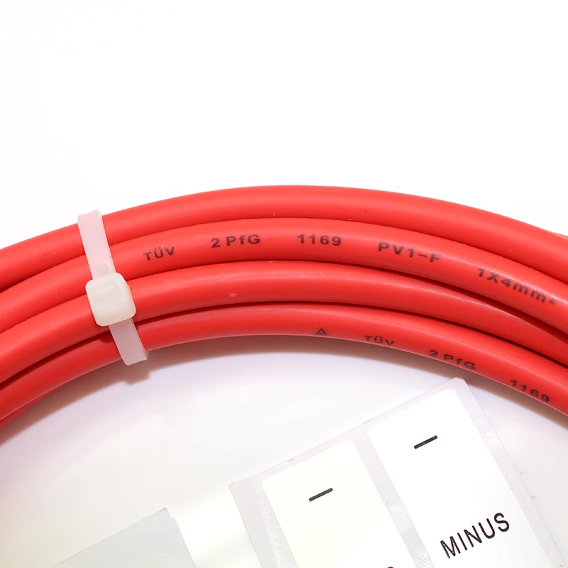 1 шт./лот панель солнечных батарей кабель 10 футов 3 метра TUV Стандартный Солнечный