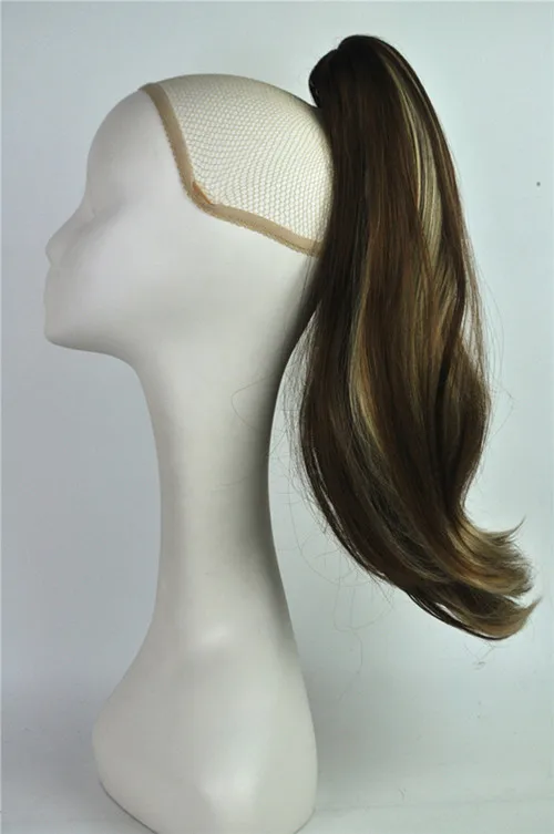 Newlook P0023 женщин длинный хвост взрослых популярные смешанные цвета черный и