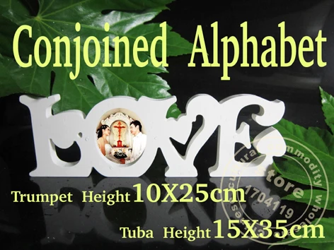 

Conjoined Letters WORDS Love Artificial Wood Wooden White Letters Alphabet word Wedding Birthday wedding decoration Gift