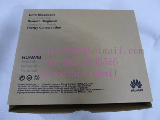 HG8245A беспроводной Gpon терминал с 4 ethernet и 2 голосовых порта, H.248 и SIP двойной протокол, английский