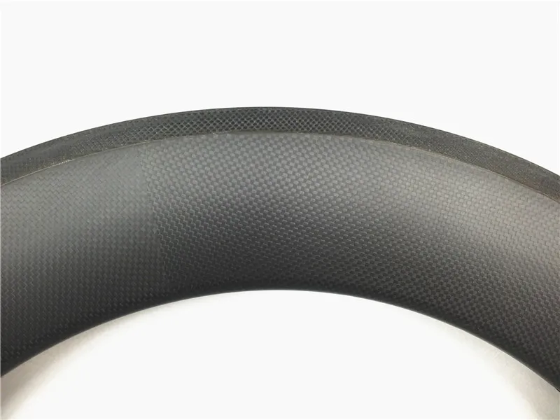 Farsports 700C высокопрофильные Углеродные велосипедные диски трубчатые 88 мм x 20 5 с
