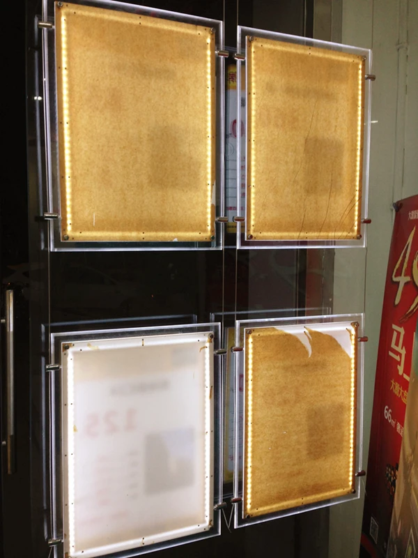 2016 Новый А4 Односторонний кабель провода Висячие наборы дисплея агент по