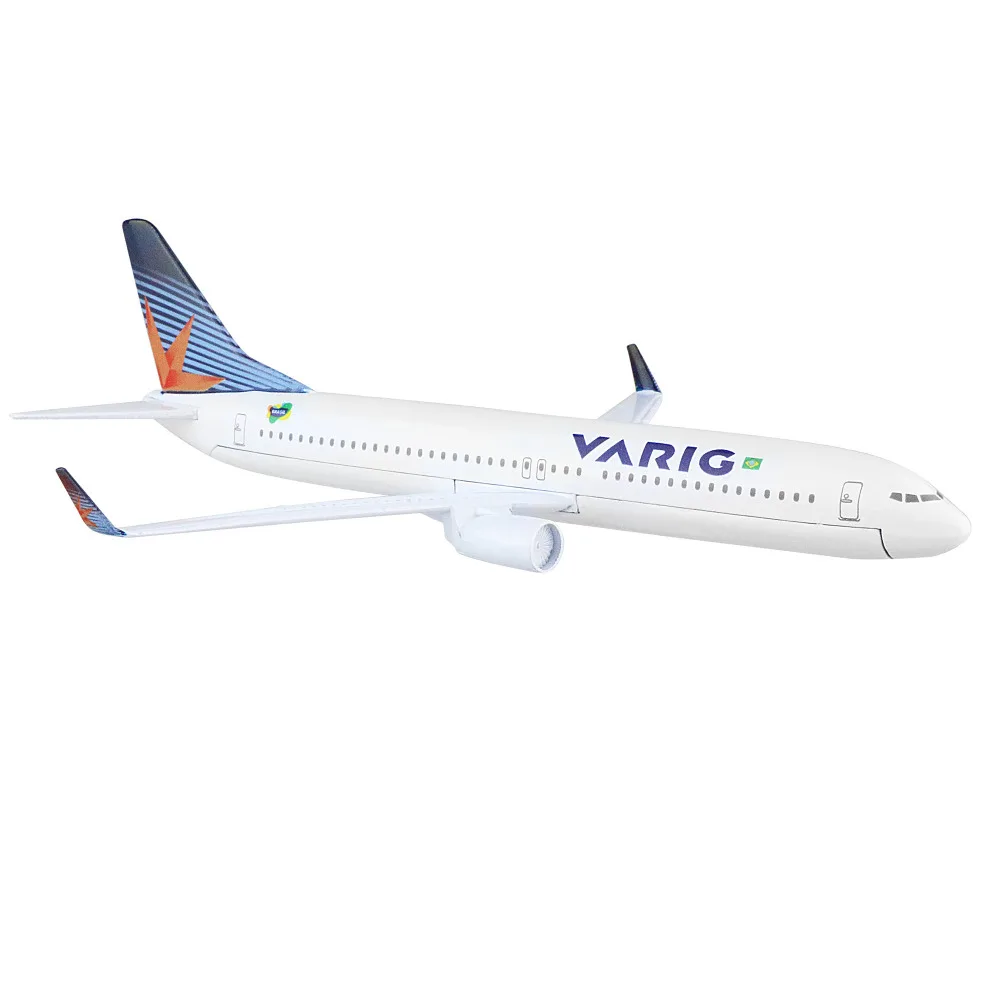 Бразильские авиалинии VARIG B737 800 16 см металлический самолет подарок на день