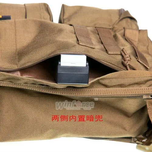 Ремень для тактического снаряжения WINFORCE/WS-04 Airborne набор для выживания/ CORDURA/гарантированное качество Военная и наружная сумка на плечо