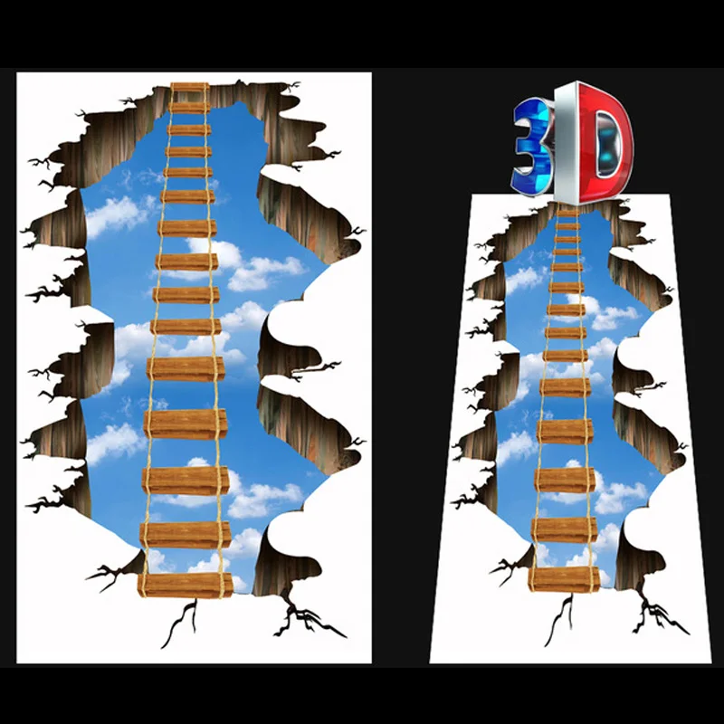 Фото обои для пола стены на заказ 3D HD Adventure Cliff Mural парк плаза торговый центр