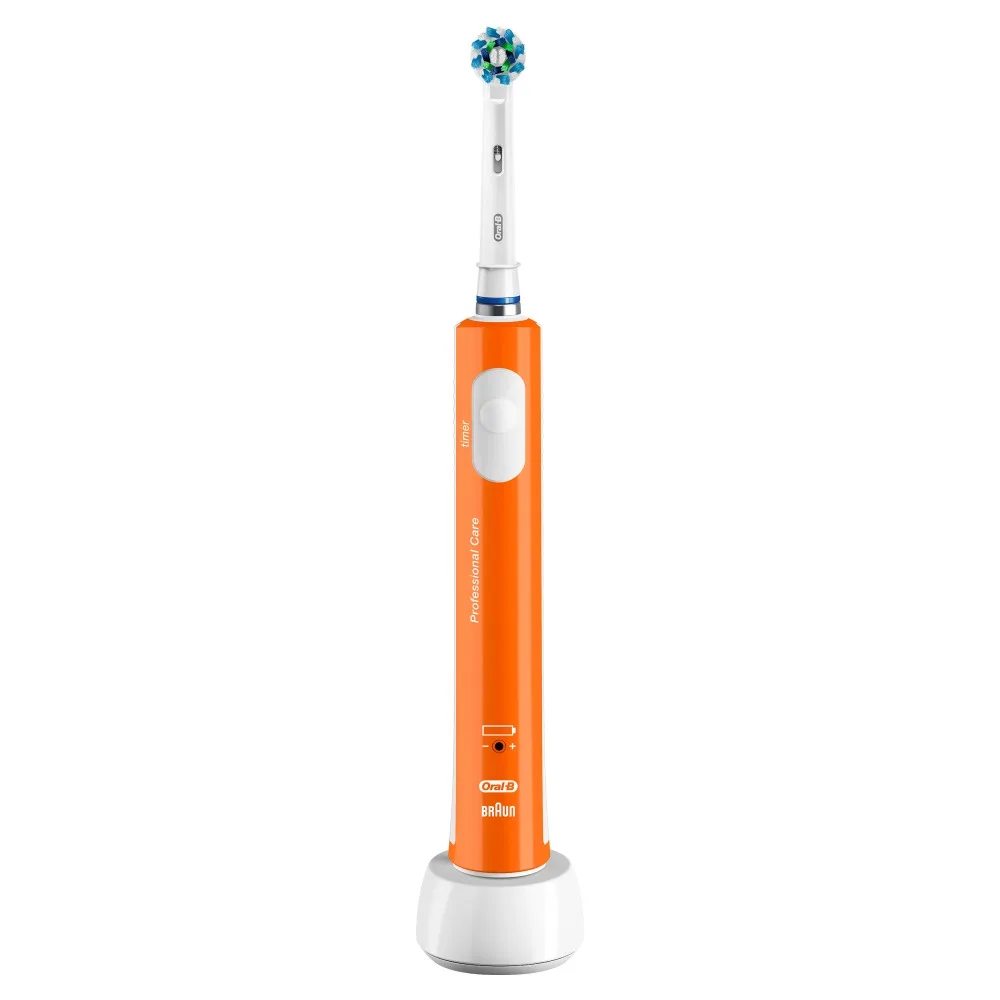 Электрическая зубная щетка Oral B PRO 450 CrossAction (оранжевая)|electric tooth brush|tooth brushelectric