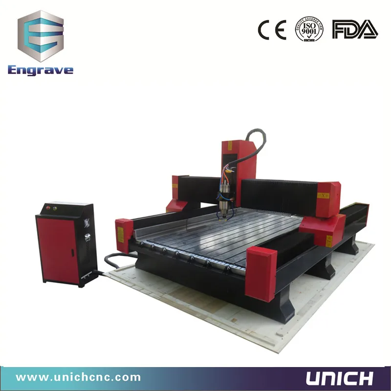 С водяным охлаждением камень гравировальный маршрутизатор с чпу/3d чпу/pcb чпу|cnc