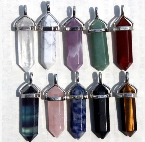 

10 pcs 100% natural quartz crystal point for sale