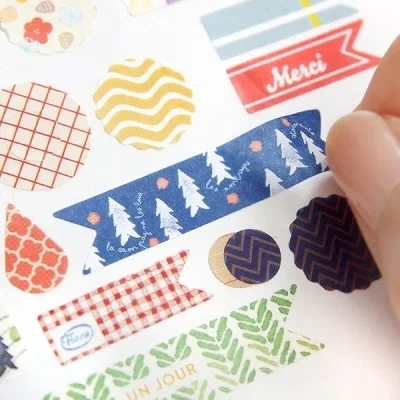 1pack = 8 sheets New DIY Scrapbooking Paper Vintage Flowers Diary Photo Album Stickers Wedding Decoration Sticker | Дом и сад