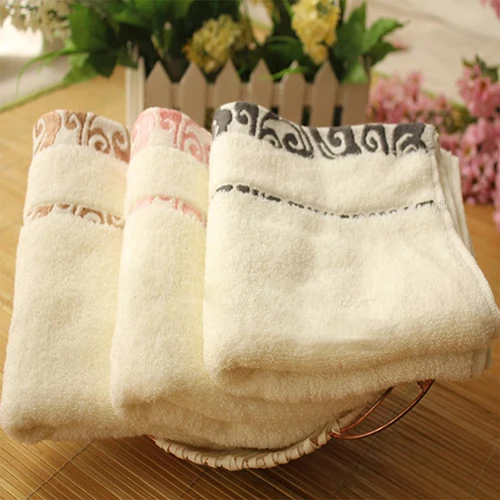 1Pc Soft Clouds Pattern Washcloth Thicken Towel Kitchen Household Face | Дом и сад