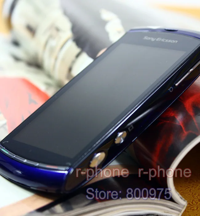 sony Ericsson Vivaz U5i U5 мобильный телефон 3g разблокированный Wifi gps 8MP сенсорный экран смартфон и классический синий