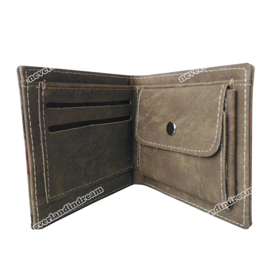 Кошелек из матовой искусственной кожи W аниме атака на Титанов|leather purse|pu leather