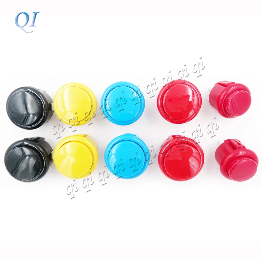 1 Набор 8*30 мм Кнопка + 2*24 кнопки полные цвета с микро-переключателем 8-Liner Cherry Master