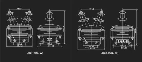 6KV 10KV высоковольтного трансформатора, Высоковольтный токовый трансформатор, JDZ-6Q JDZ-10Q JDZJ-6Q JDZJ-10Q