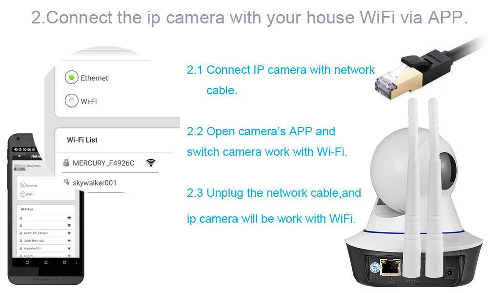 SACAM Беспроводная IP камера 960P WiFi сигнализация домашняя охранная дверь безопасность PIR датчики сеть видео наблюдение набор взломщика