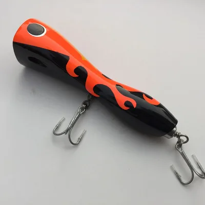 Lurekiller бренд океан popping Gt popper GT25 150 г 19 см деревянная приманка игра приманка для морской рыбалки приманка - Цвет: Белый