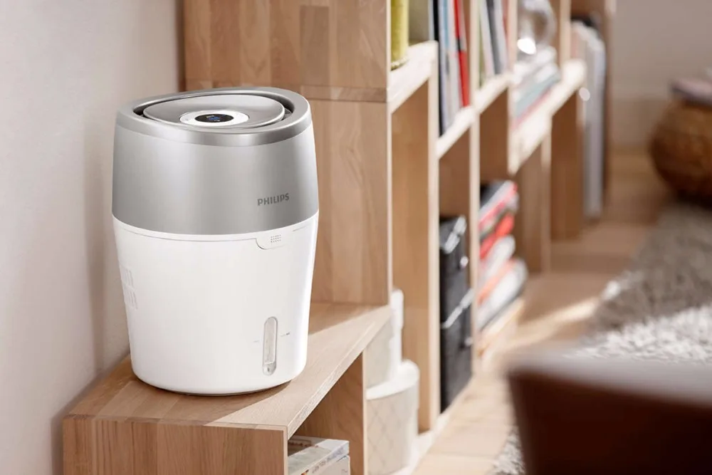 Philips Увлажнитель воздуха с функцией очищения Безопасный и простой в