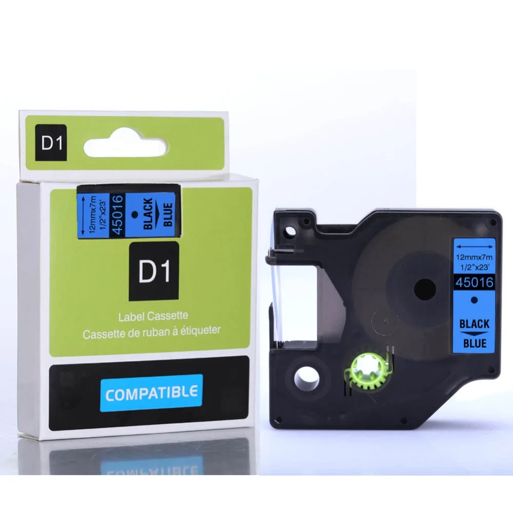 Grade A quality 30pcs dymo cartridge offered 45016 12mm label tape for DYMO D1 LabelManager | Компьютеры и офис