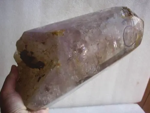 9.2LB большие Редкие пузырьки воды ENHYDRO Аметист Кварцевый Кристалл 6 пузырьков воды AAA