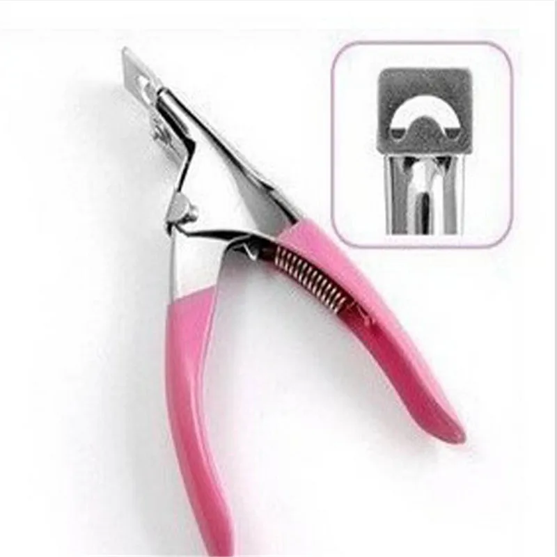 Nail Clipper Edge Cutter False Shear Tips Fake Stainless Steel planted Gel Art Tools | Красота и здоровье