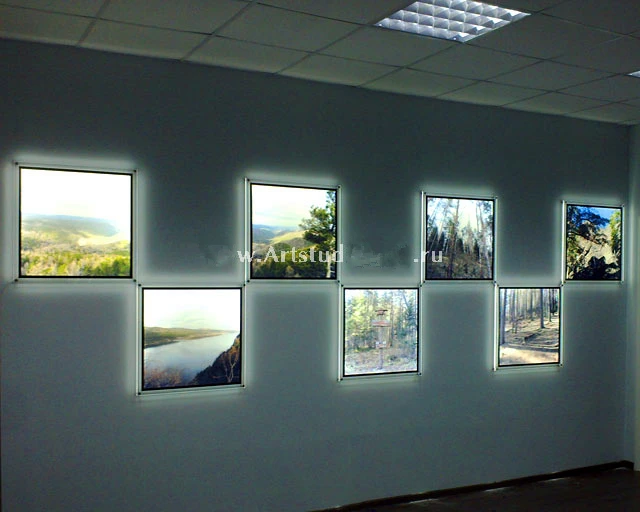 7 шт. Крытый настенный кронштейн для телевизора A2 светодиодный боковая подсветка