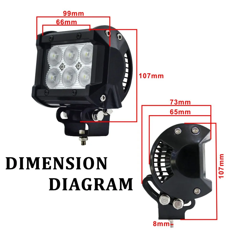 Универсальный высочайшее качество CREE LED автомобиля СВЕТОДИОДНАЯ лампа работы 18