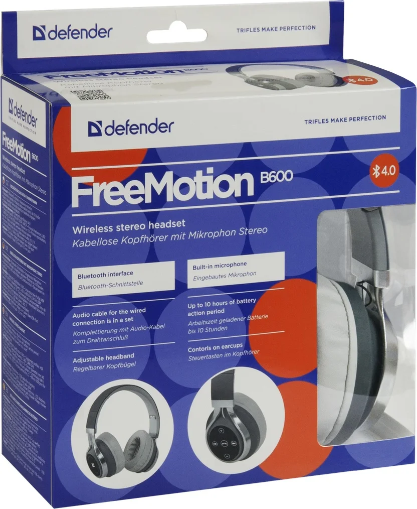 Защитный наушник FreeMotion B600 с шумоподавлением 3 5-мм стереофонический музыкальный